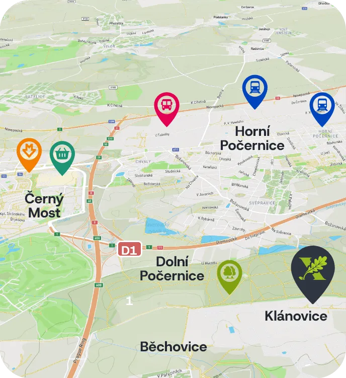 Mapa lokalit